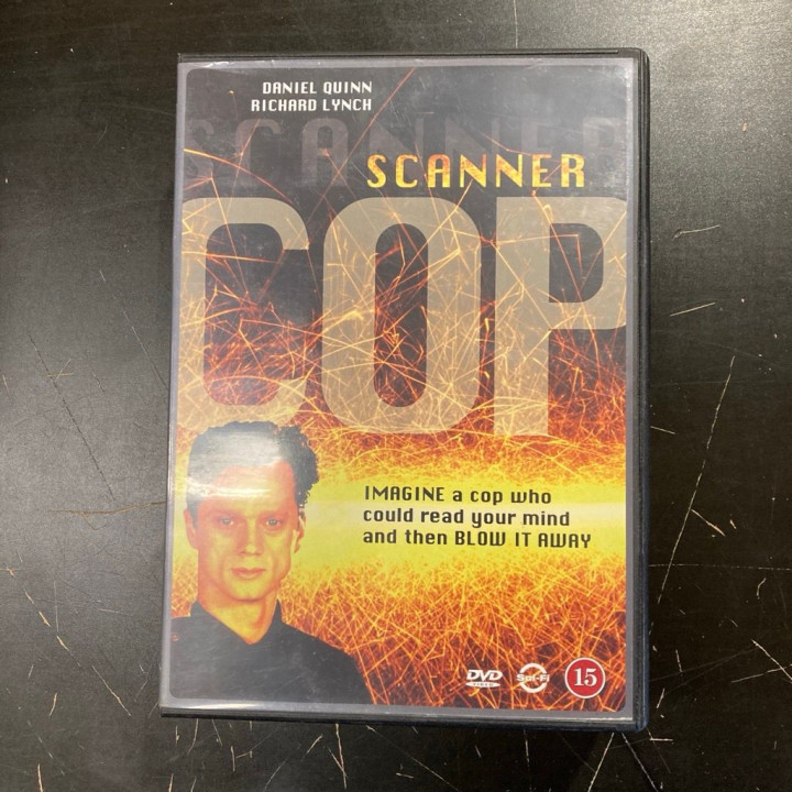 Scanner Cop DVD (VG/VG+) -kauhu/sci-fi-